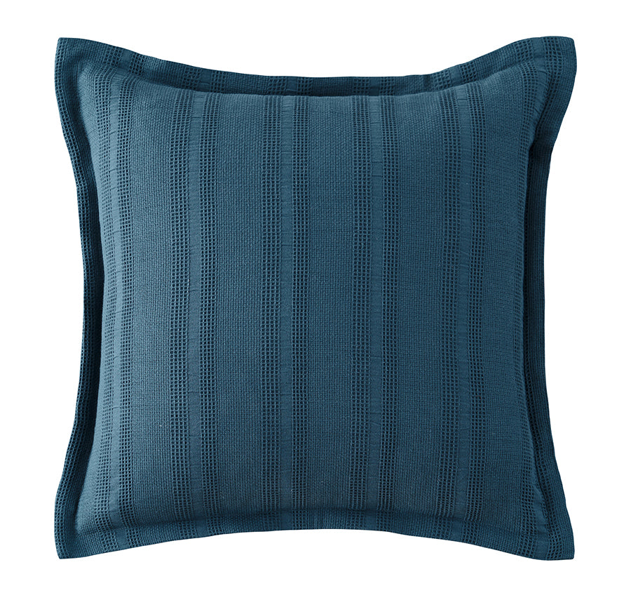 Ashcombe European Pillowcase Blue