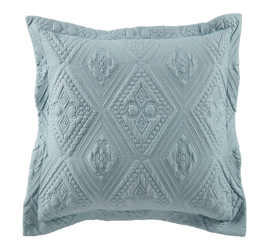 Aspen European Pillowcase Sky Blue