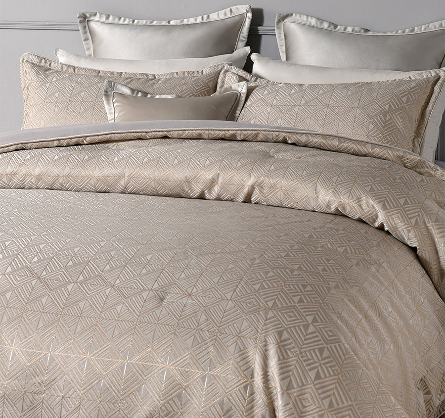 Bellagio 6 Piece Comforter Set Range Gold