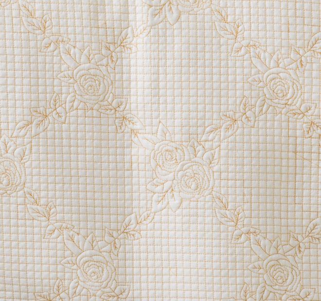 Belle Bedspread Range Ecru