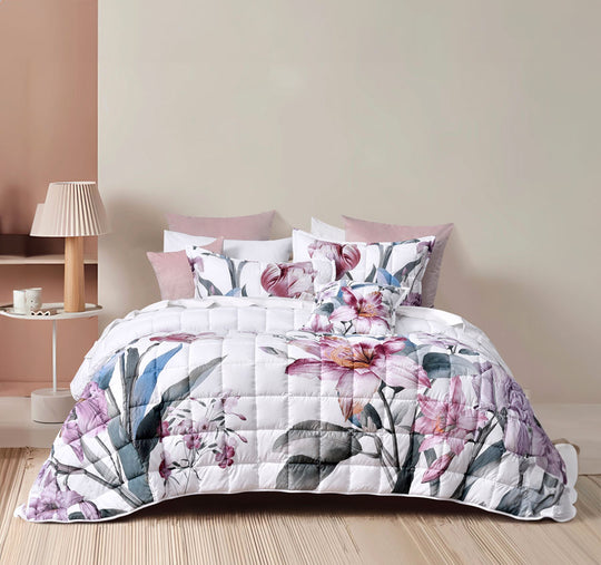Carmela Bedspread Set Range White