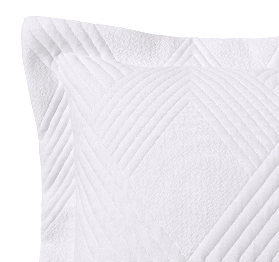 Cassiano 43x43cm Filled Cushion White