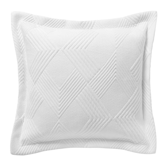 Cassiano European Pillowcase White