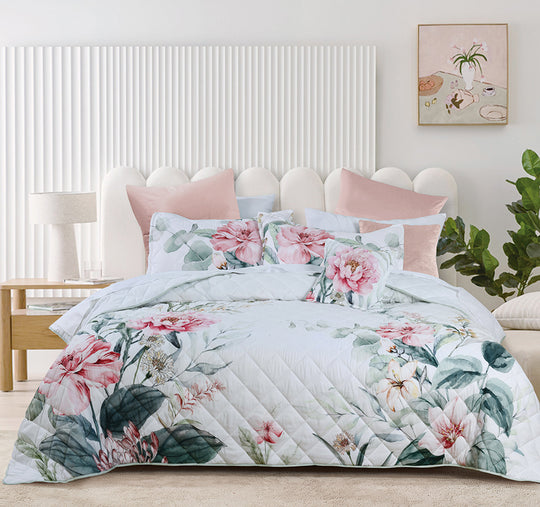 Coleraine Bedspread Set Range White