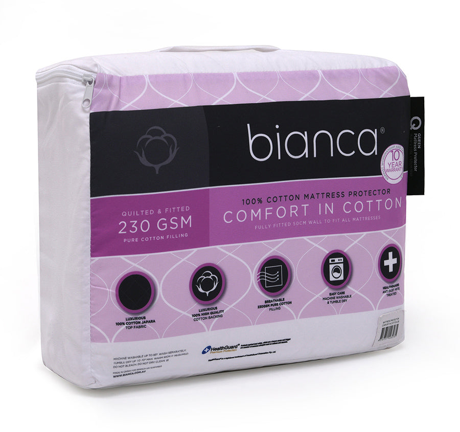 Comfort in Cotton Mega Fitted Mattress Protector Range