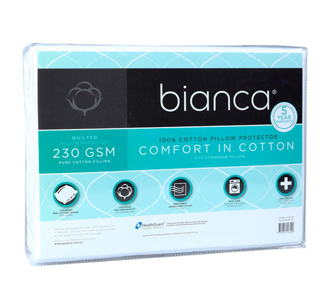 Comfort in Cotton Standard Pillow Protector