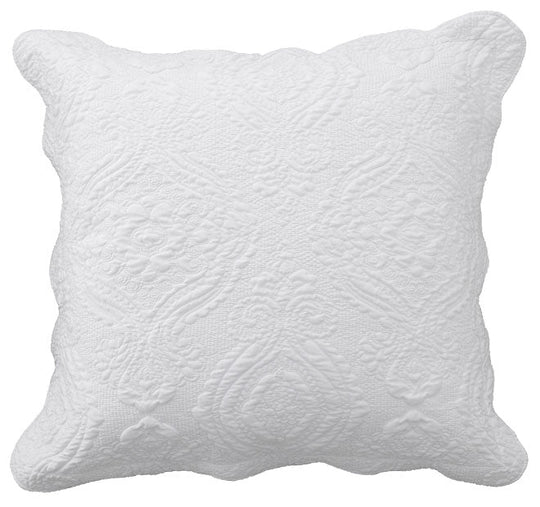 Cordelia European Pillowcase White