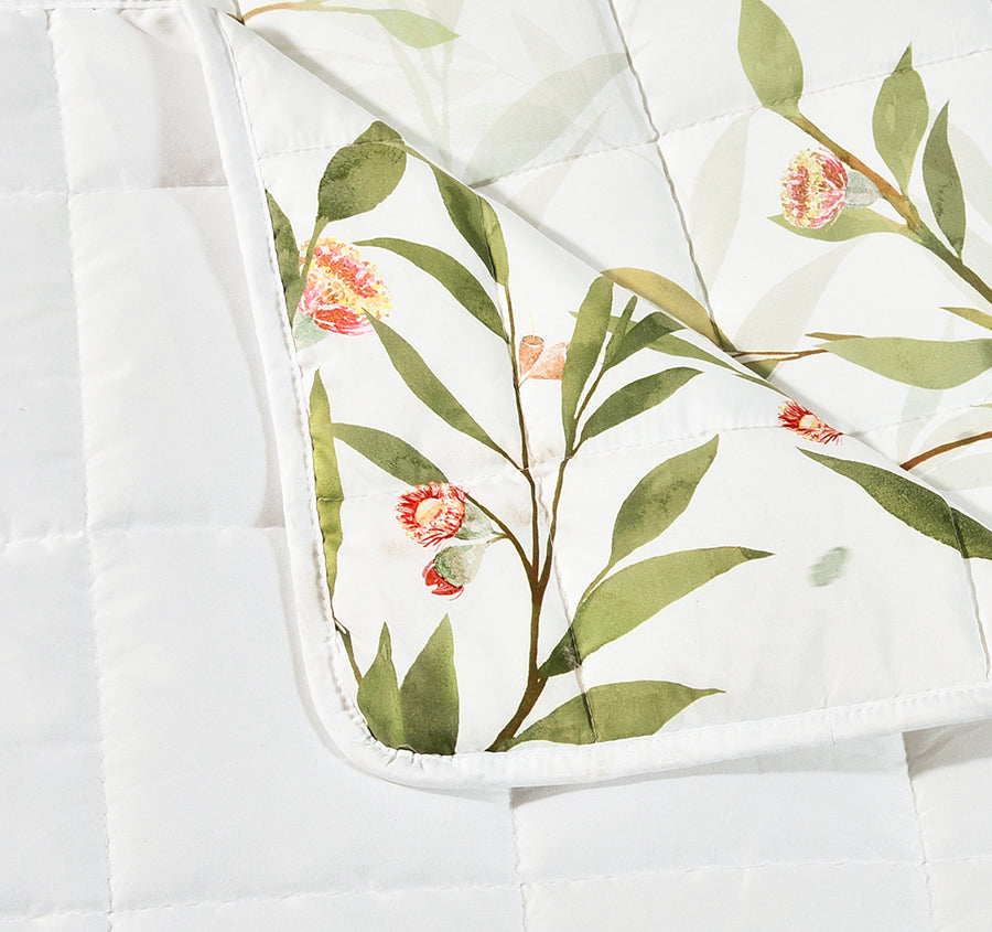 Corymbia Coverlet Set Range White