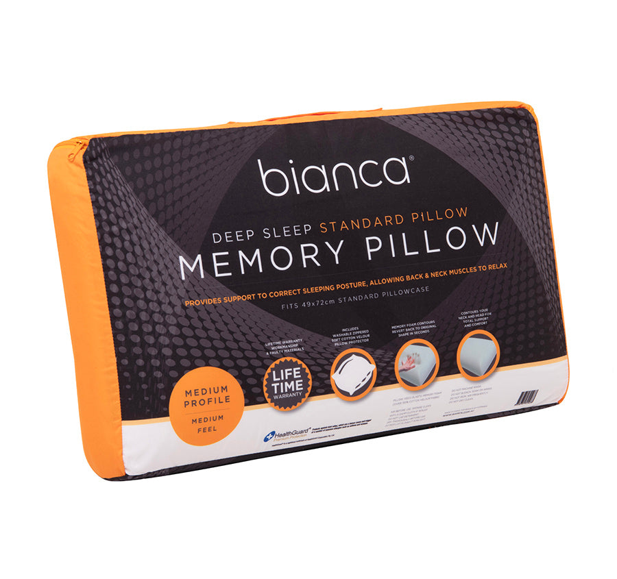 Deep Sleep Standard Profile Memory Pillow