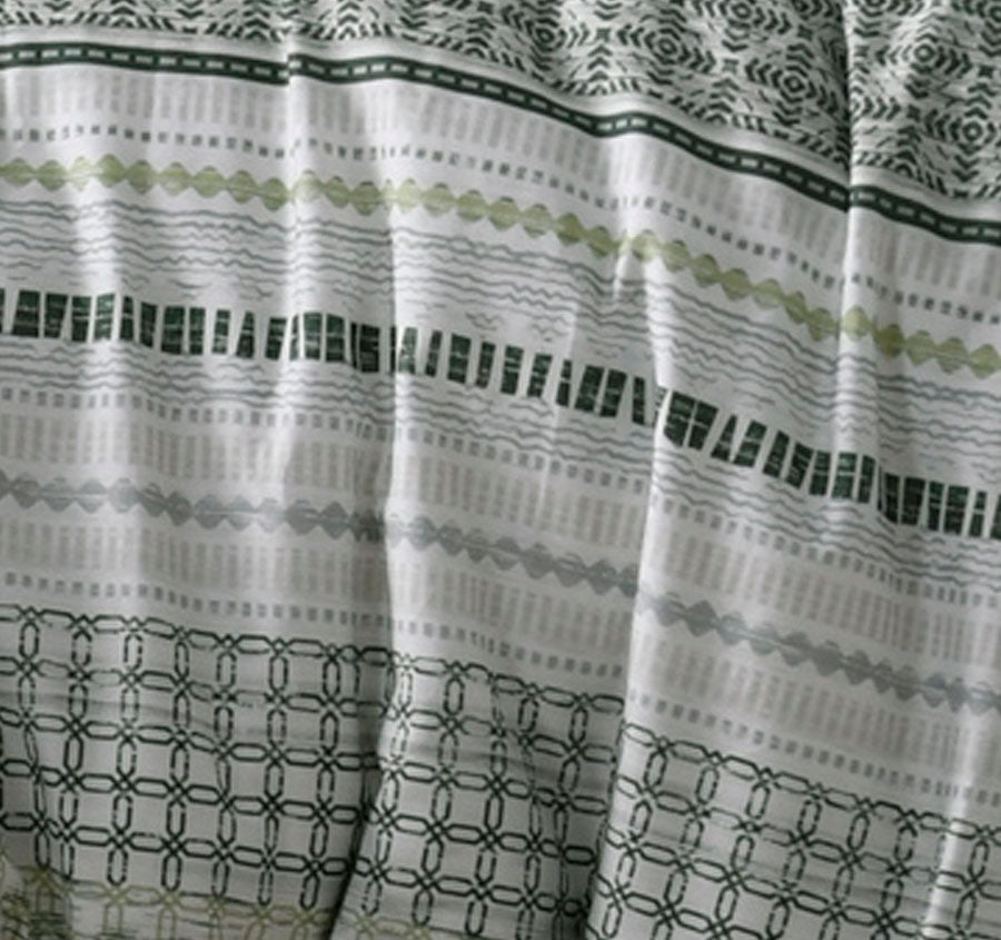 Drake Quilt Cover Set Range Green