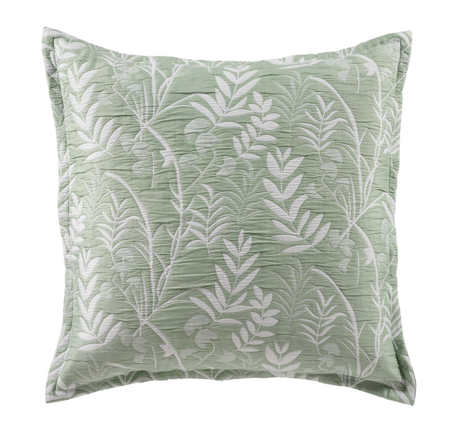 Eden European Pillowcase Sage