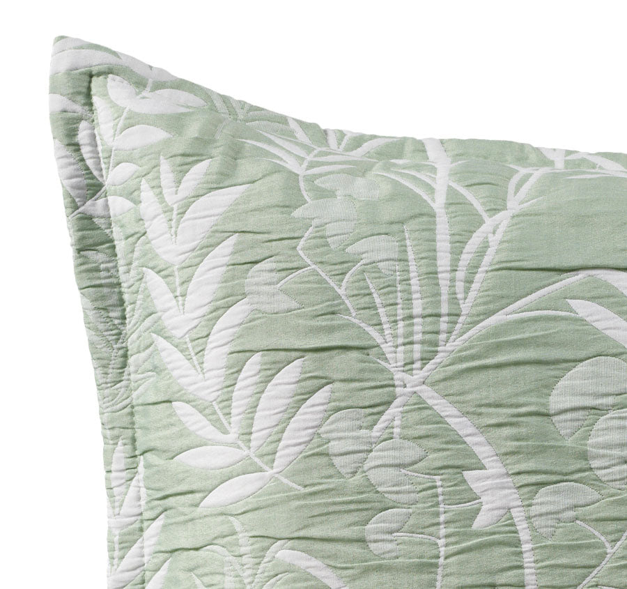 Eden European Pillowcase Sage