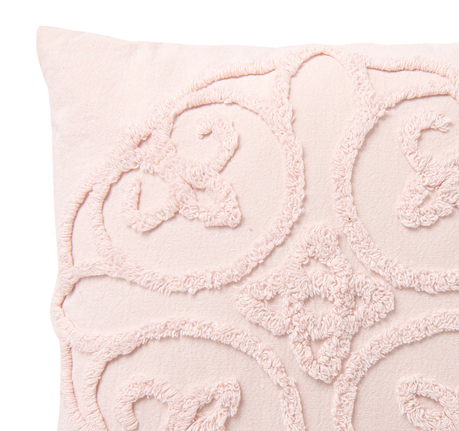 Ella 43x43cm Filled Cushion Blush