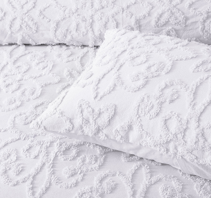 Ella Bedspread Set Range White