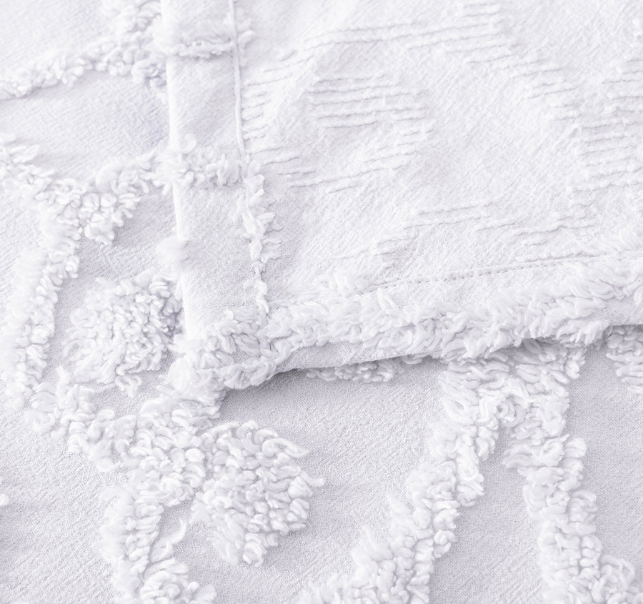 Ella Bedspread Set Range White