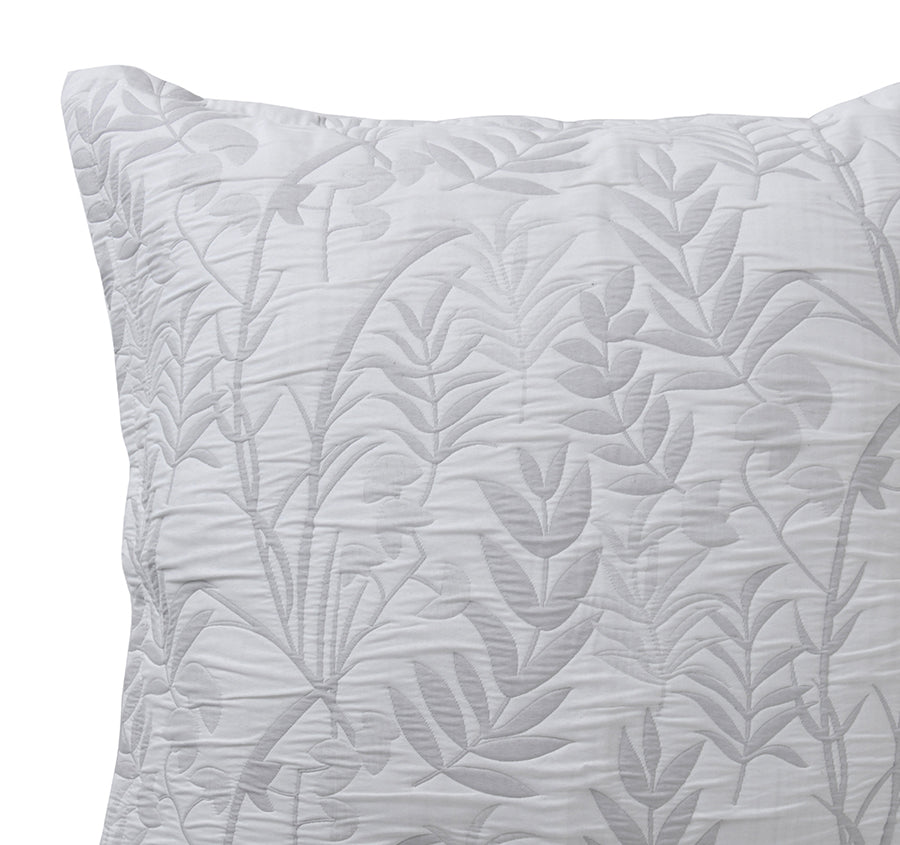 Ember European Pillowcase Grey