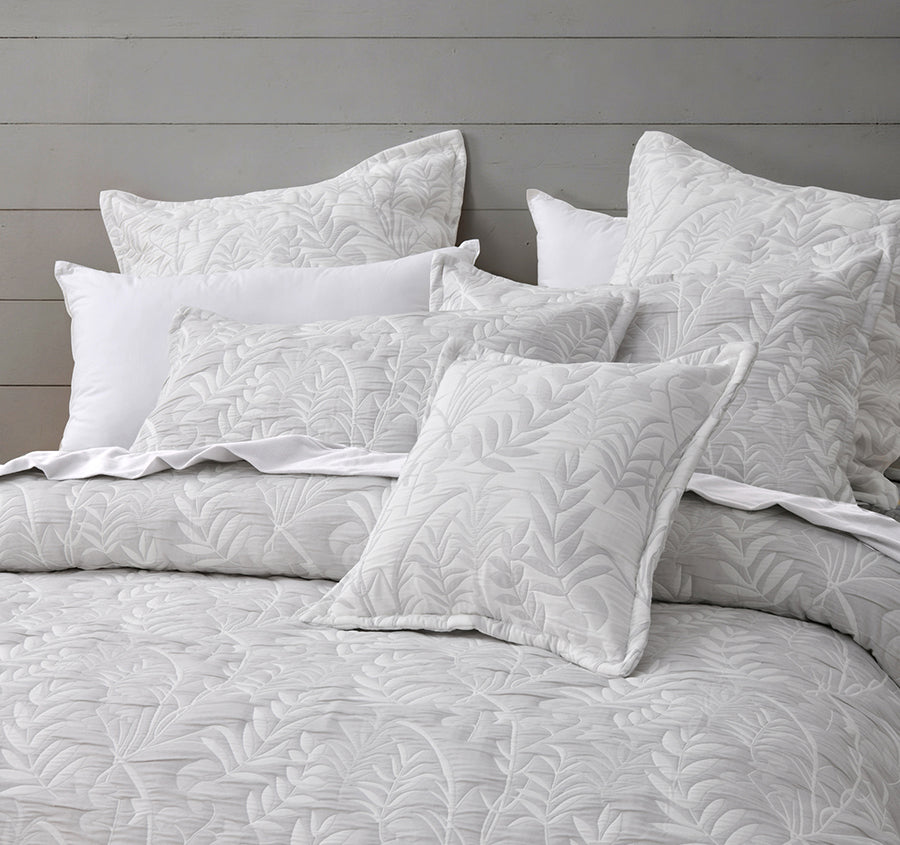 Ember European Pillowcase Grey