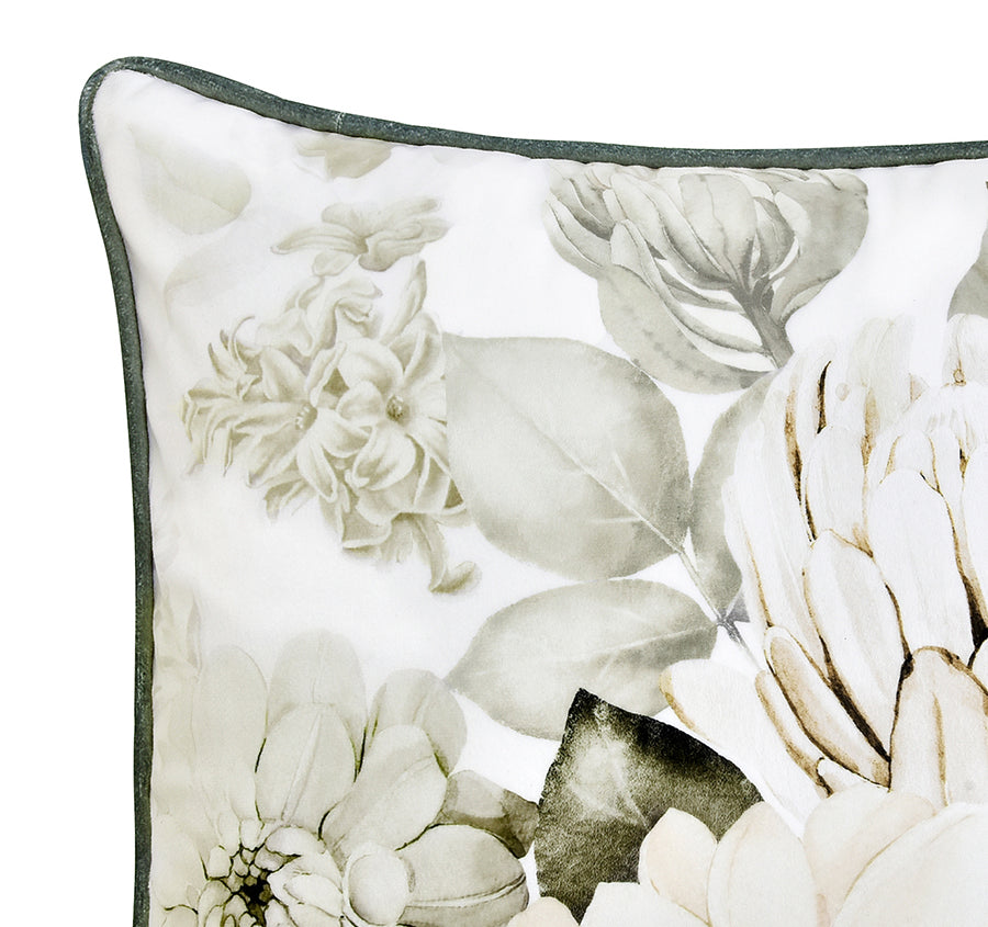 Giselle 43x43cm Filled Cushion White