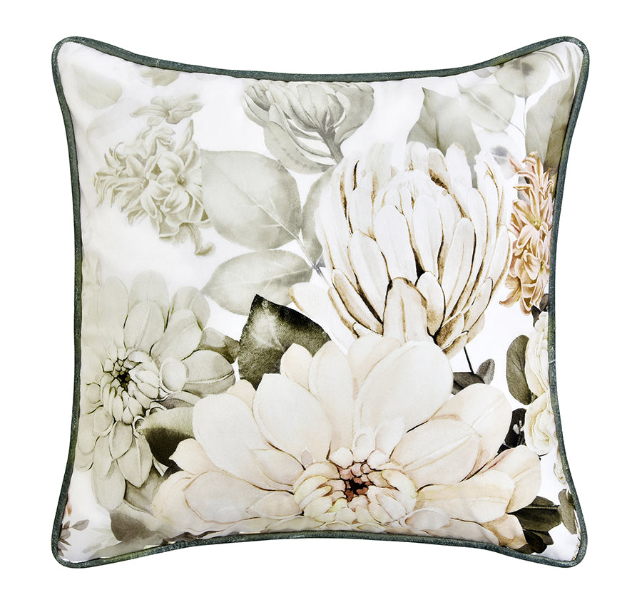Giselle 43x43cm Filled Cushion White