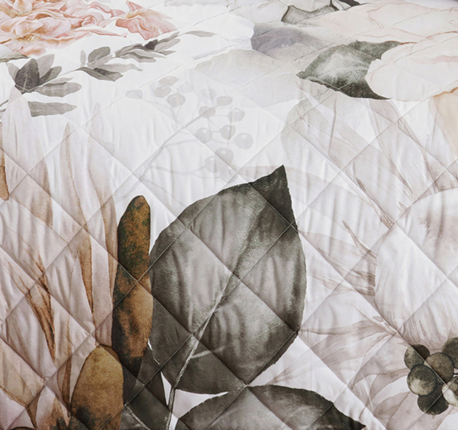 Giselle Coverlet Set Range White