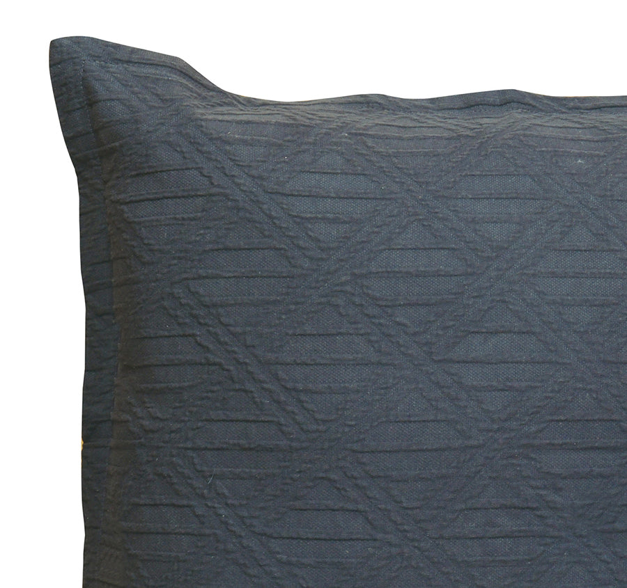 Hallston 43x43cm Filled Cushion Charcoal