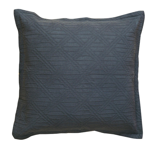 Hallston European Pillowcase Charcoal