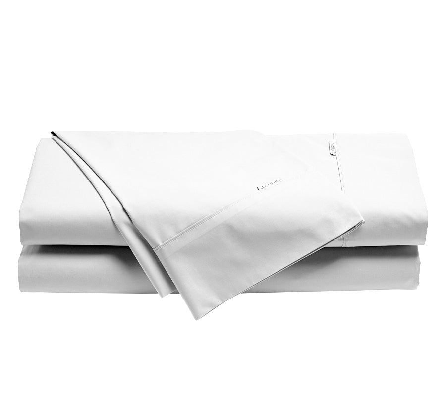 Heston 300THC Cotton Percale Mega Sheet Set Range White