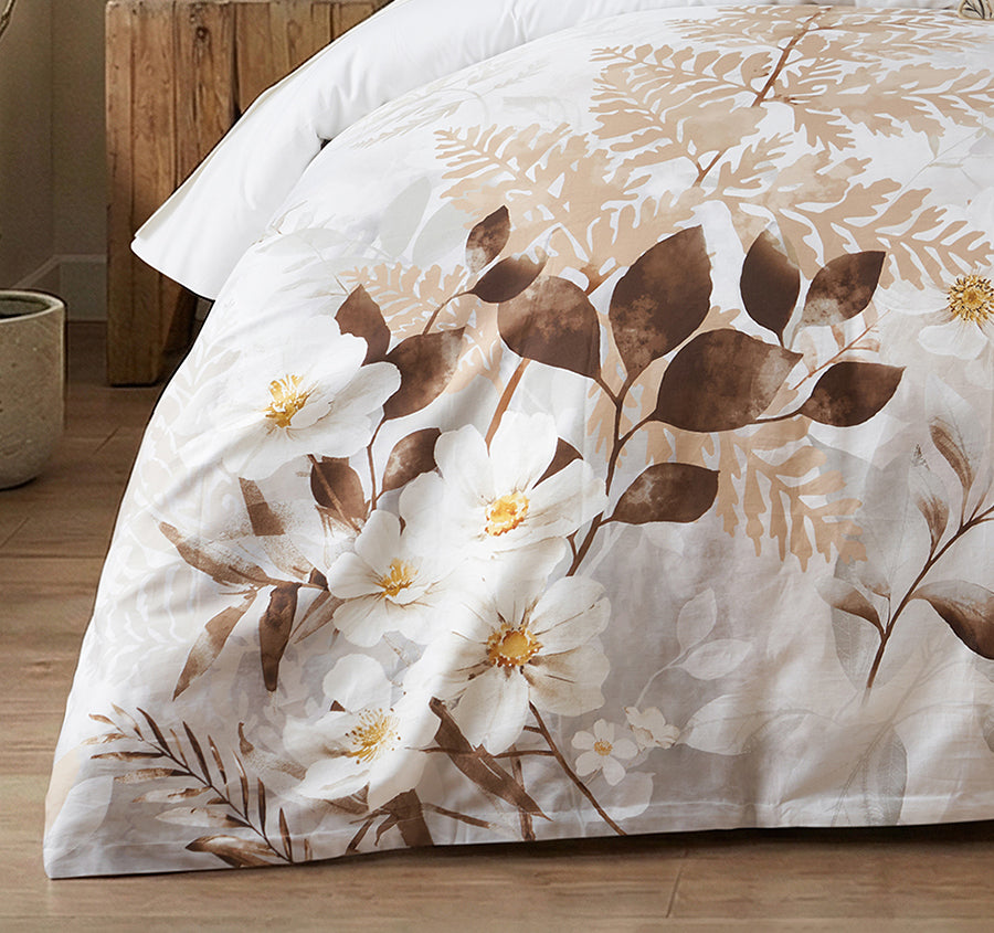 Jubilee Quilt Cover Set Range Natural