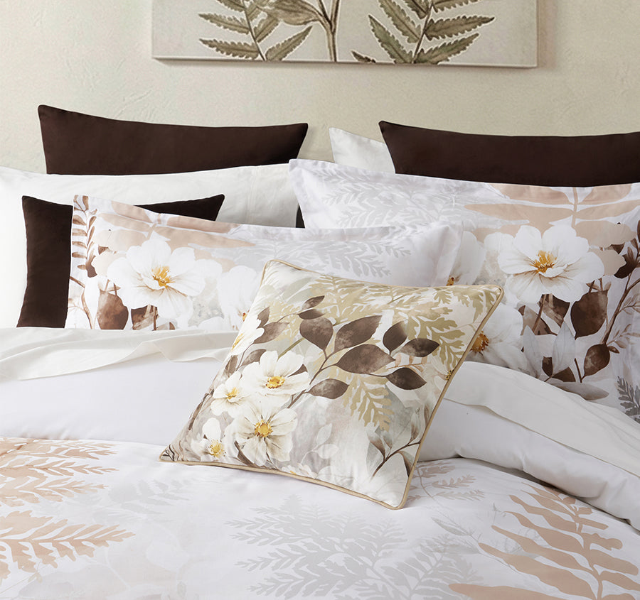 Jubilee Quilt Cover Set Range Natural