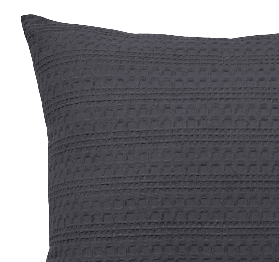 Kahlani 43x43cm Filled Cushion Charcoal