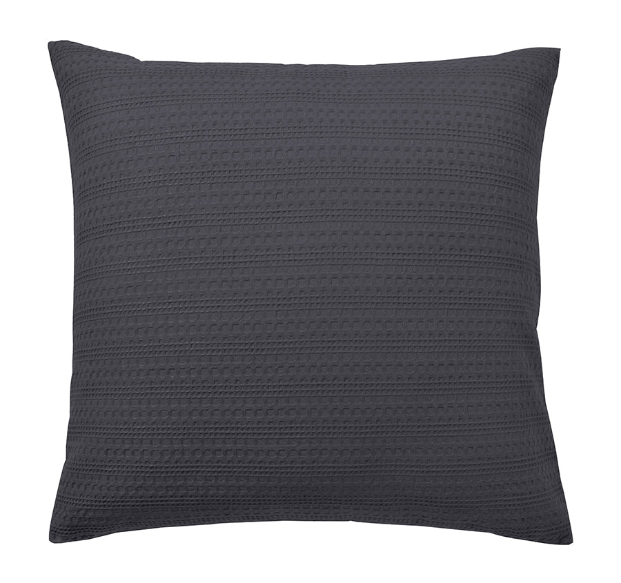 Kahlani European Pillowcase Charcoal