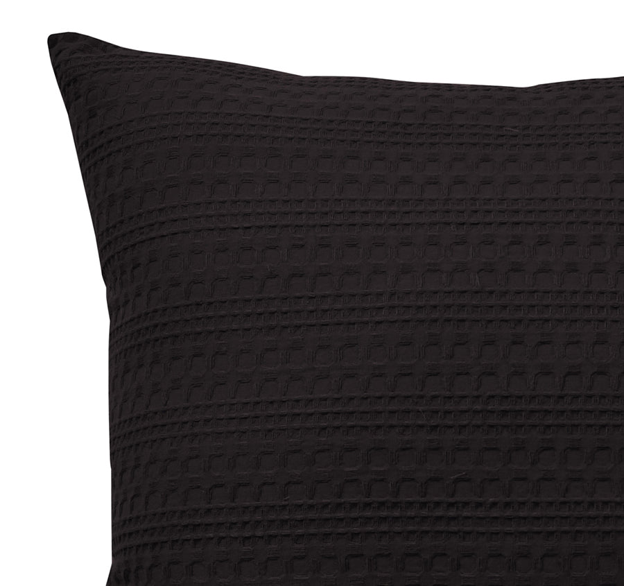 Kahlani 43x43cm Filled Cushion Chocolate
