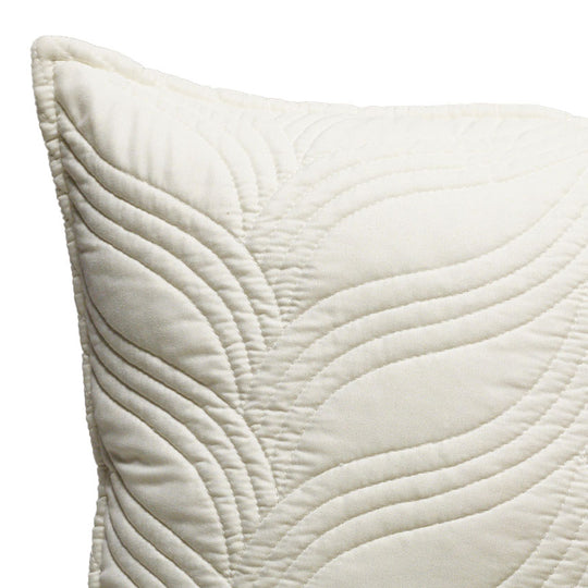 Kamala 43x43cm Filled Cushion Cream