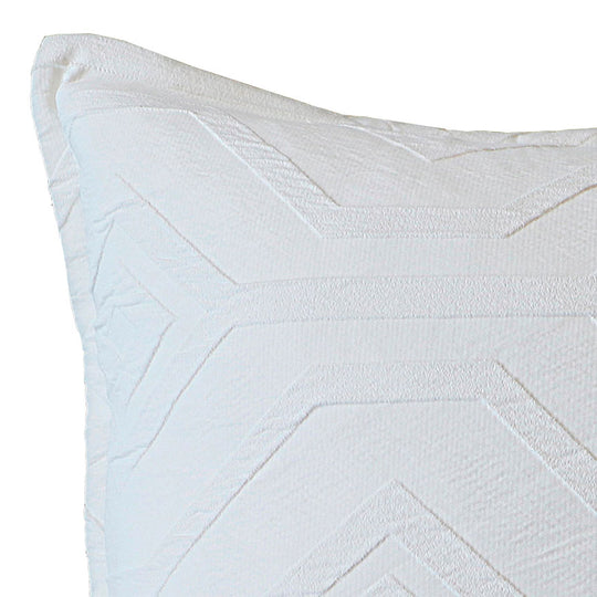 Kora European Pillowcase White