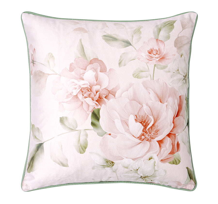 Layla 43x43cm Filled Cushion White