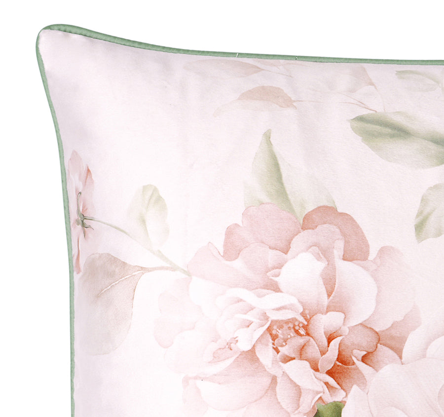 Layla 43x43cm Filled Cushion White