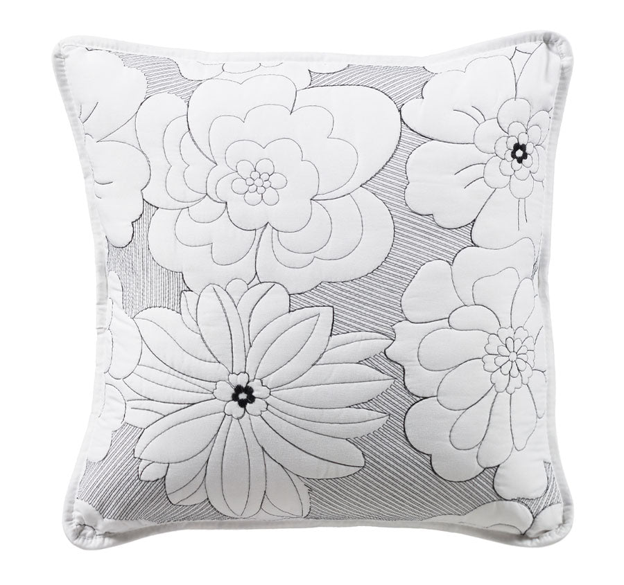 Leona 4 Piece Bedspread Set Range White