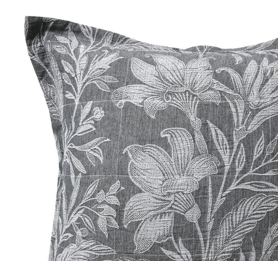 Maidstone European Pillowcase Grey