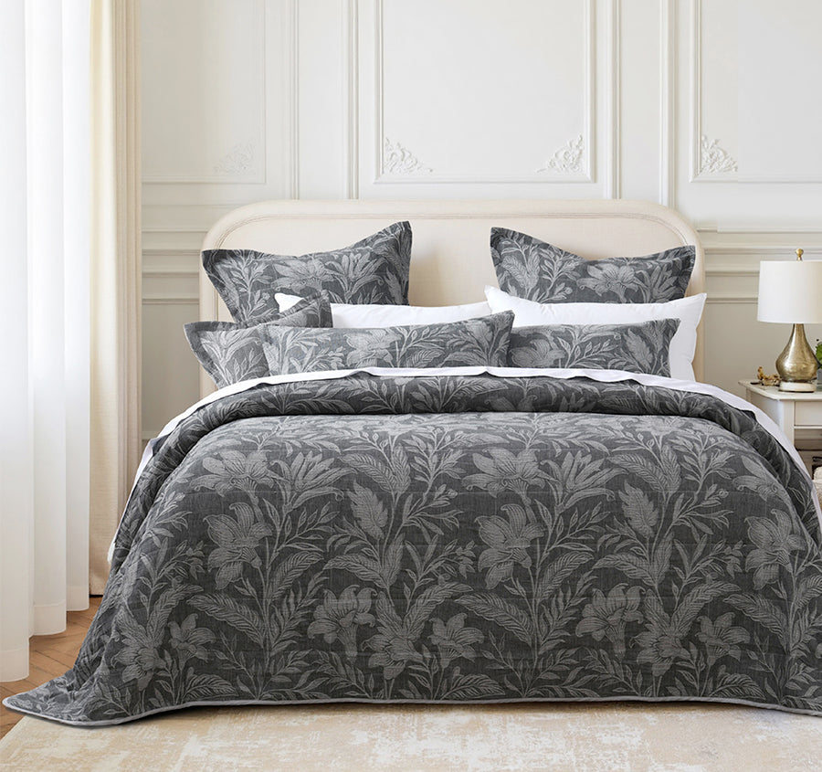 Maidstone European Pillowcase Grey