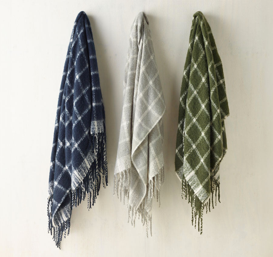 Maldon 150x220cm Throw Rug Indigo