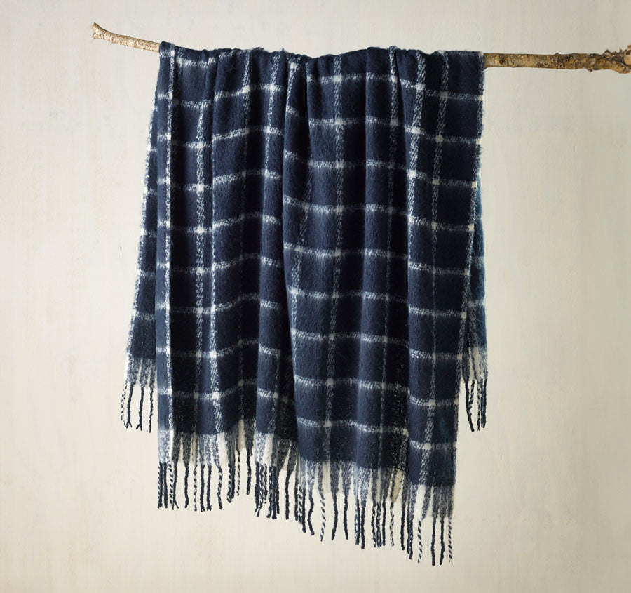 Maldon 150x220cm Throw Rug Indigo