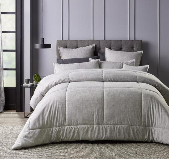 Maynard 6 Piece Comforter Set Range Grey
