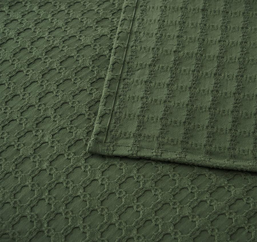 Mossbury Bedspread Set Range Olive