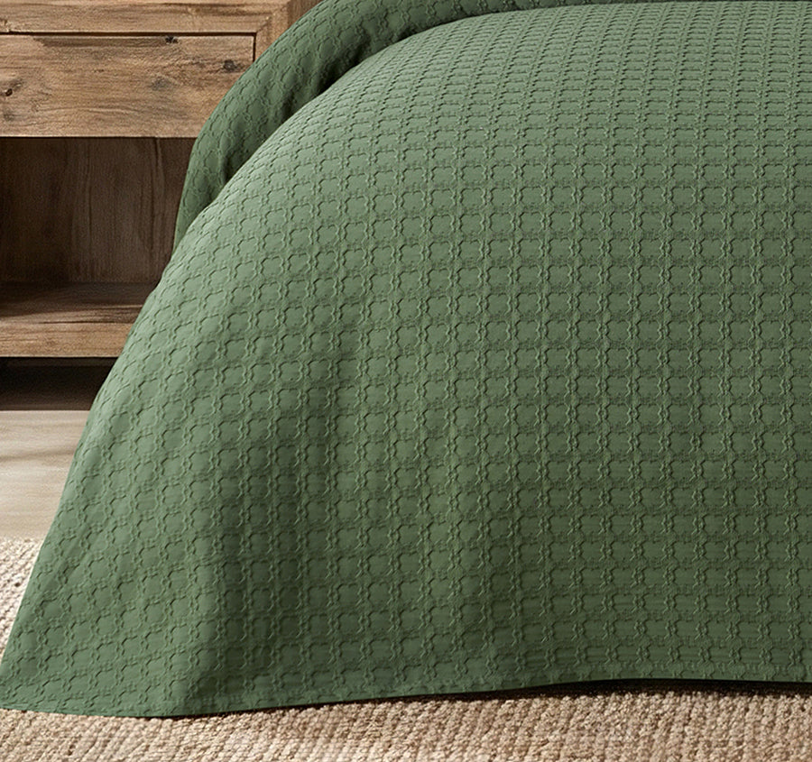 Mossbury Bedspread Set Range Olive