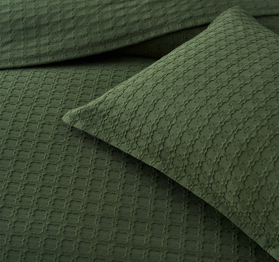 Mossbury Bedspread Set Range Olive