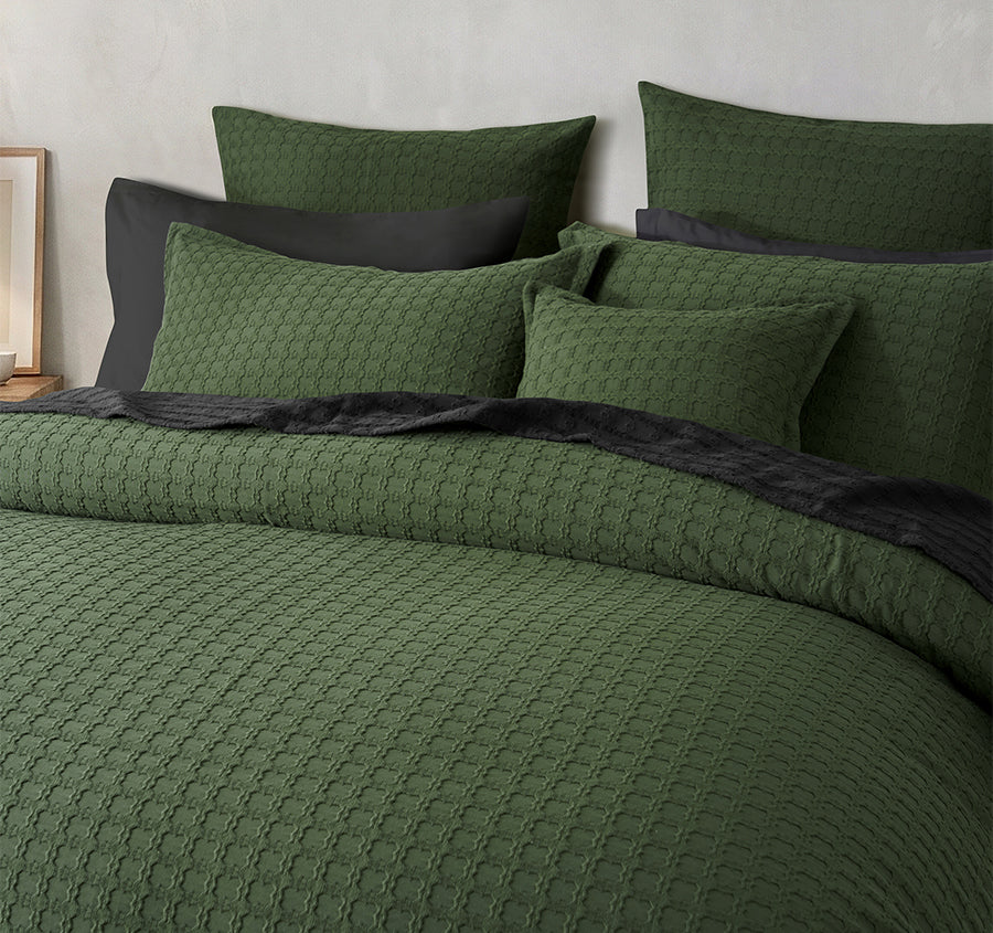 Mossbury European Pillowcase Olive