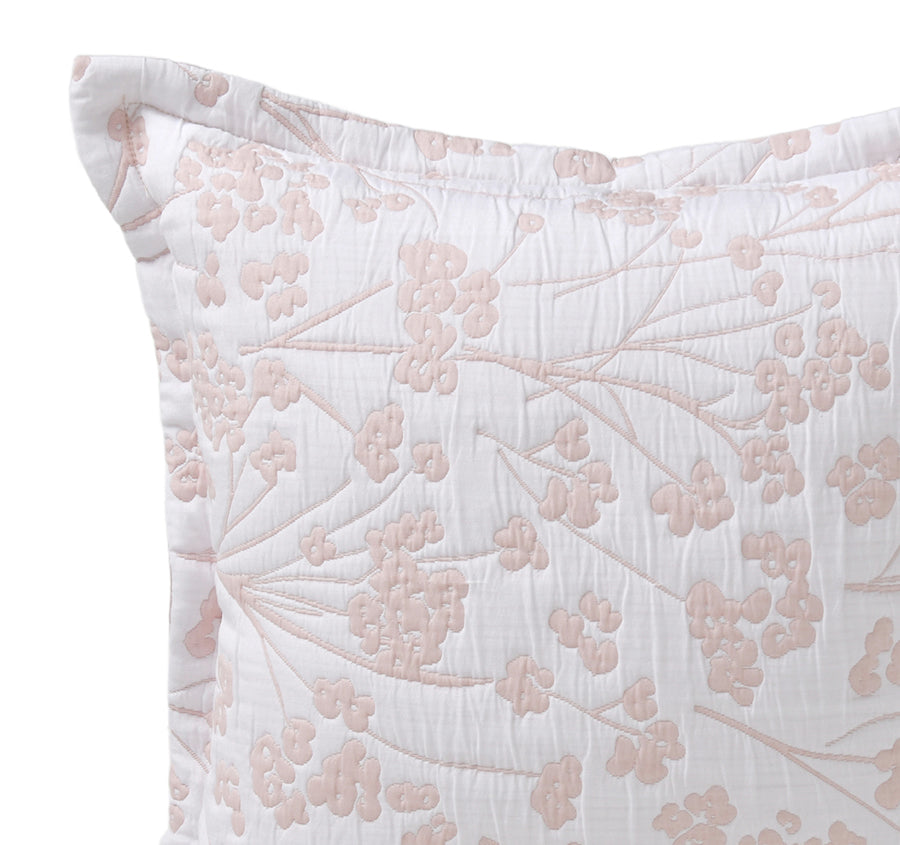 Myra 43x43cm Filled Cushion Blush