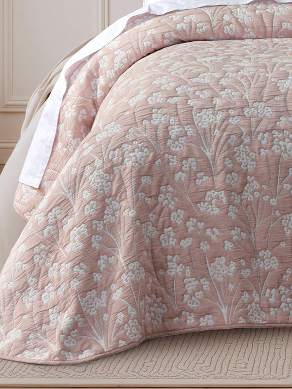 Myra Bedspread Set Range Blush