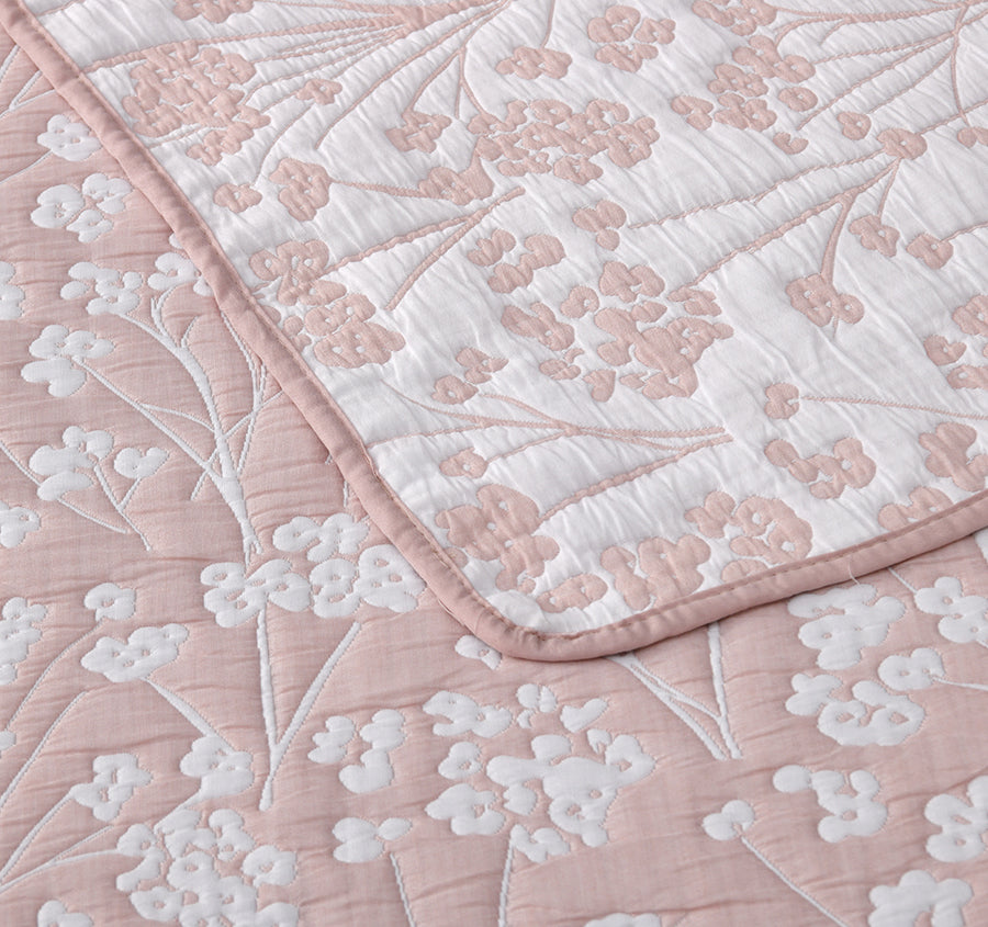 Myra Bedspread Set Range Blush