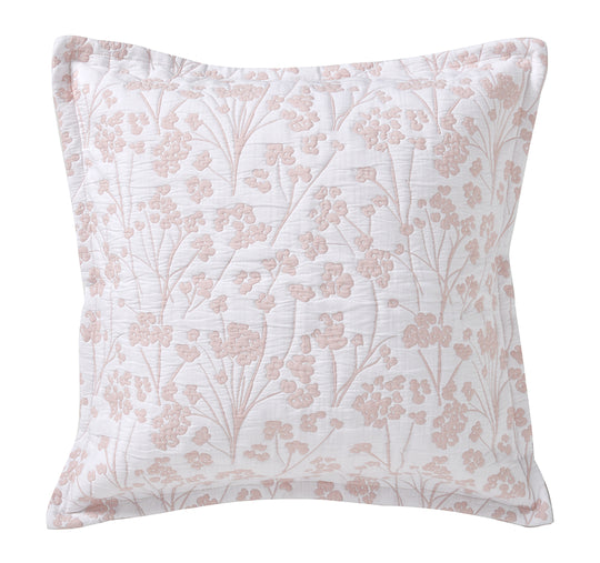 Myra European Pillowcase Blush